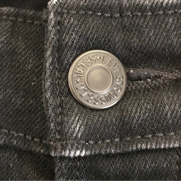 VETEMENTS x LEVI'S Deconstructed Cut Out High Waist Jeans Womens S NWT $1450 - Picture 10 of 12